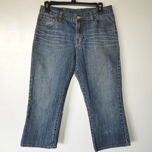Lucky Brand Dungarees Classic Fit Crop Jeans size 29